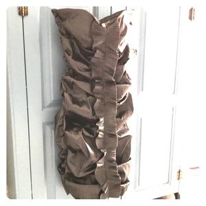 Gorgeous silver Calvin Klein sample dress size 4